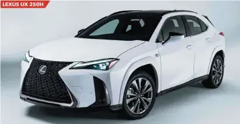  ?? ?? LEXUS UX 250H