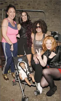  ??  ?? The Spice Girls. Fiona Brennan, Monica Furlong, Enda Furlong, Suzanne Byrne and Baby Spice.