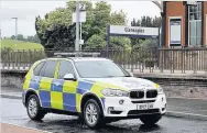  ??  ?? Probe Armed police search Gleneagles railway station