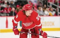  ?? Julio Cortez/ Associated Press ?? The Detroit Red Wings traded left wing Tyler Bertuzzi to the Boston Bruins on Thursday.