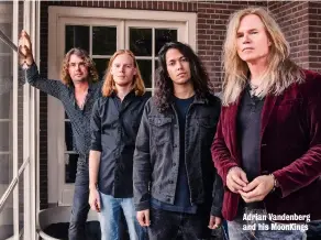  ??  ?? Adrian Vandenberg and his MoonKings