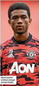  ?? ?? Manchester United winger Amad Diallo.