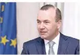  ?? FOTO: IMAGO ?? Manfred Weber möchte EU-Kommission­spräsident werden.