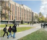  ?? NICK BRANCACCIO / THE WINDSOR STAR FILES ?? While students coming out of high school can have very low financial literacy, they can learn skills to avoid debt burdens after graduation from university or college.