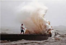  ?? Associated Press file photo ?? A new study says that back-to-back hurricanes that hit the same general place in the United States seem to be happening more often.