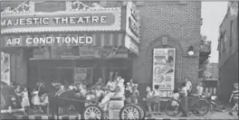  ?? GLOSTER COLLECTION ?? Walt Disney brought “Cinderella” to the big screen in the 1950s, which created lots of excitement at the Majestic Theatre in downtown Dundas.