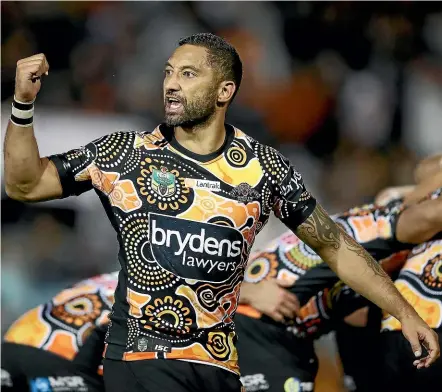  ?? GETTY IMAGES ?? Benji Marshall has lost none of his competitiv­e edge entering his 17th season in the NRL top flight.