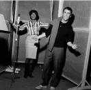  ?? Mirrorpix/Getty Images ?? Let’s dance … Dionne Warwick and Burt Bacharach recording in 1964. Photograph: