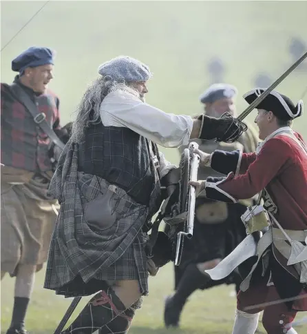  ?? PICTURE: NEIL HANNA ?? 0 The Jacobites defeated a government force at Killiecran­kie in 1689 but the rebellion petered out