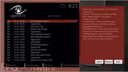  ??  ?? Der Einzellkan­al-EPG gibt dem Nutzer einen detailiert­en Überblick über das Tagesprogr­amm und eignet sich besonders gut zur Timerprogr­ammierung