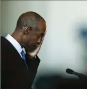  ?? BRYNN ANDERSON — THE ASSOCIATED PRESS FILE ?? In this file photo, Broward County Public Schools Superinten­dent Robert Runcie speaks before the Marjory Stoneman Douglas High School Public Safety Commission in Sunrise, Fla. Runcie remains in office over the objection of the victims’ families, as he has the backing of a majority of the nine-member school board.