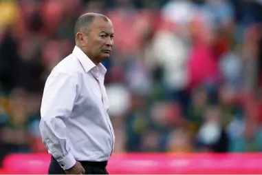  ?? REUTERS ?? IN THE SPOTLIGHT: England head coach Eddie Jones has come under fire from the British press after a run of defeats – the latest against South Africa on Saturday.