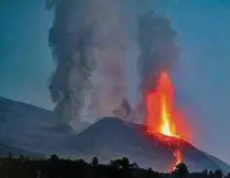  ?? EFE ?? “La parte sur de La Palma tiene potenciali­dad eruptiva. No es extraño que haya nuevas erupciones”, dice el experto.