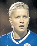  ??  ?? Perth-born Scotland player Lana Clelland