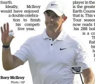  ?? ?? Rory McIlroy Photo / AP