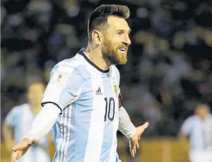  ?? (AP) ?? Messi. El astro amagó con renunciar, cansado de no ganar títulos con la selección. En Rusia, quiere revancha.