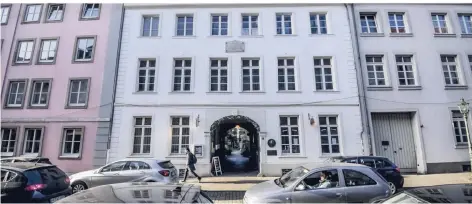  ?? RP-FOTO: ANDREAS BRETZ ?? Das Schumann-Haus an der Bilker Straße wird saniert. Dort soll ein Museum entstehen.