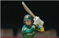  ?? Reuters ?? Captain Dane van Niekerk led from the front for SA. —