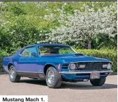  ?? ?? Mustang Mach 1.