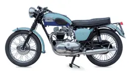  ??  ?? Triumph Bonneville (1960)