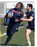  ?? (Photo DR) ?? Touché à une cuisse (contractur­e), Mathieu Bastareaud devra-t-il tirer un trait sur le match contre l’Italie à Marseille ?