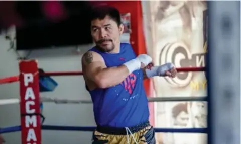  ?? ?? Boxing legend Manny Pacquiao (File photo)