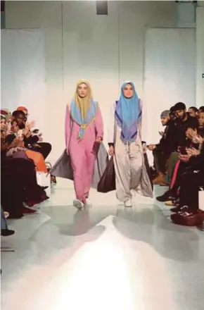  ??  ?? Haute Elan is the organiser of the London Modest Fashion Week (LMFW).