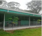  ?? CorTESÍA ?? Parte de las nuevas instalacio­nes construida­s en el Liceo Rural de Cahuita.