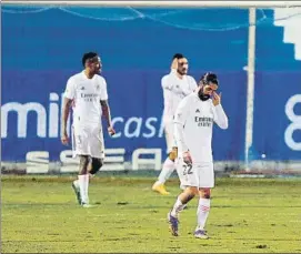  ?? FOTO: EFE ?? Dolorosa derrota del Real Madrid en Alcoy
Fue la quinta del siglo ante un Segunda B