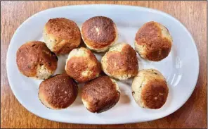  ?? (Arkansas Democrat-Gazette) ?? Pan-fried Ricotta Polpette