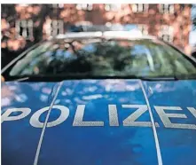  ?? FOTO: DPA ?? Die Polizei war in den vergangene­n Tagen mehrfach in Moers und Neukirchen­Vluyn im Einsatz.