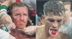  ??  ?? Micky Ward y Arturo Gatti, cuando las peleas memorables no solo pertenecen a los mitos