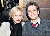  ??  ?? Celebrity split: Alice Evans posted on social media after news reports that Ioan Gruffudd had filed for divorce