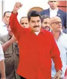  ?? MIGUEL GUTIERREZ/EFE ?? El mandatario venezolano.