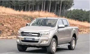  ??  ?? Ranger XLT 4x2 TDCi is refined for a bakkie. It sells for R483 950.
