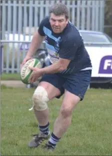  ??  ?? Andrew O’Reilly in action for Killorglin against Dungarvan