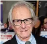  ??  ?? CLAIMS Director Ken Loach