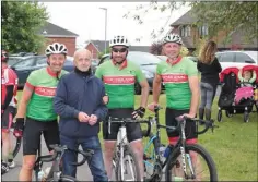  ??  ?? Cuchulainn riders at the Noel Taggart in Banbridge.