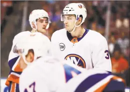  ?? Brynn Anderson / Associated Press ?? Islanders defenseman Adam Pelech has a plus-22 rating.