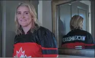  ?? THE CANADIAN PRESS/JEFF MCINTOSH ?? Four time Olympic gold medalist Hayley Wickenheis­er poses for a portrait in Calgary on Jan. 11, 2017. Wickenheis­er will donate her brain to concussion research after her death.