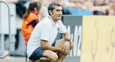  ?? ED SYKES / Reuters ?? Ernesto Valverde torna a l’Athletic després d’un temps allunyat de les banquetes