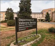  ?? BOB ANDRES/AJC 2017 ?? The Georgia War Veterans Home in Milledgevi­lle was the scene in April of a “homicide,” according to authoritie­s, when a troubled patient beat an elderly resident who died moments after the attack.