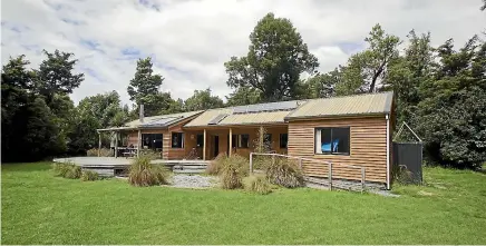  ?? JOHN BISSET/STUFF ?? The Peel Forest Outdoor Pursuits Charitable Trust’s Peel Forest Eco Lodge.