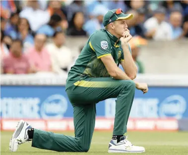  ?? REUTERS ?? LEADING LIGHT: Morne Morkel was the Proteas’ one bright bit of news from a grim tournament.