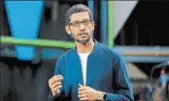  ?? REUTERS/FILE ?? Google News, the revamped app, was announced by CEO Sundar Pichai at the Google I/O developer conference