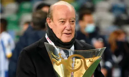  ?? Photograph: Miguel Riopa/AFP/Getty Images ?? FC Porto's president Jorge Nuno Pinto da Costa is being investigat­ed for suspected “practice of crimes of tax fraud, abuse of trust and laundering”