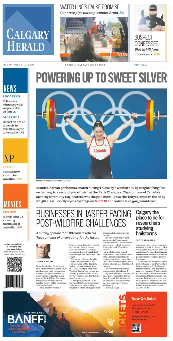 Read full digital edition of Calgary Herald newspaper from Canada