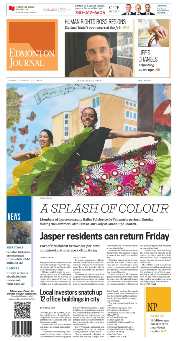 Read full digital edition of Edmonton Journal newspaper from Canada