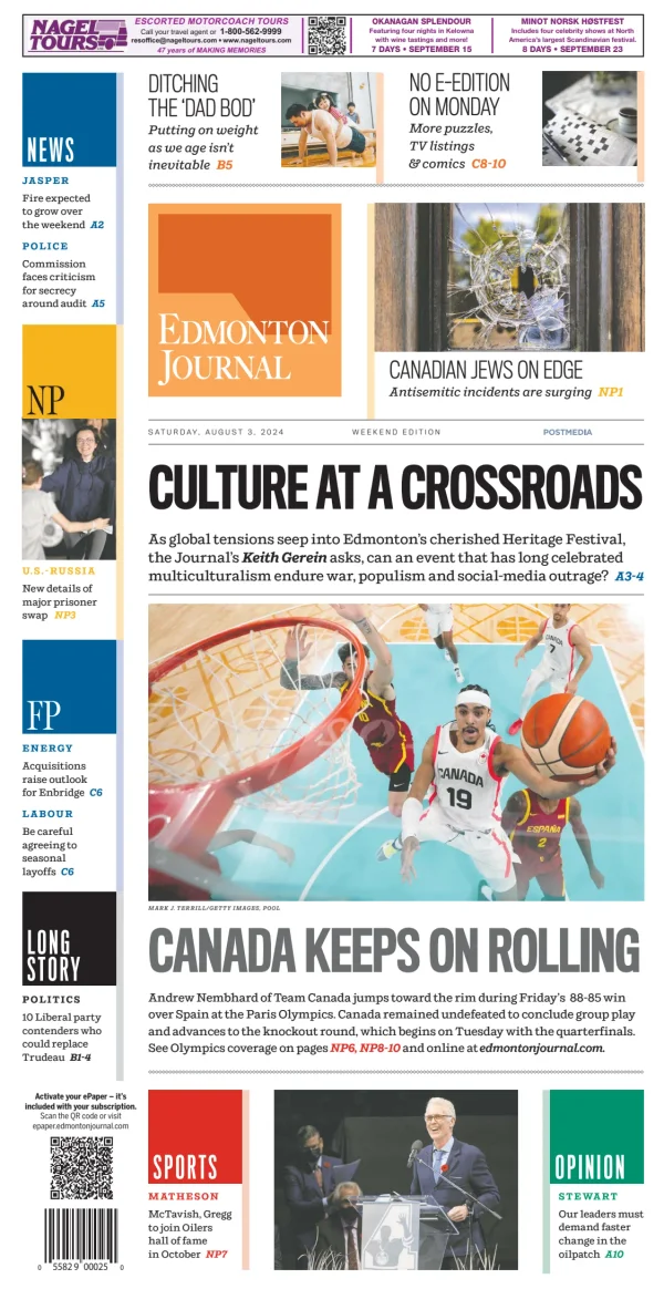 Read full digital edition of Edmonton Journal newspaper from Canada
