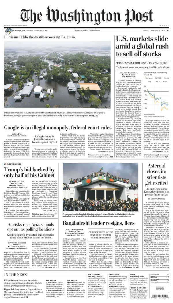 Read full digital edition of Washington Post newspaper from USA